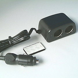 "日式汽車用雙孔點煙器 ( 附延長線 